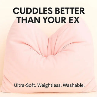 Boyfriend Pillow That Hugs You Back – Ultra Soft Bamboo Cloud Technology Cuddle Pillow – Emotional Support Gift for Breakups Claire De Lune | The Cloud Technology Pillow | The Pillow That Hugs You Backsoft pillow, travel pillow, sensory gift, comfort