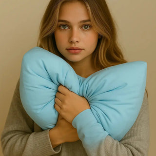 ✨ Tiffany-Inspired Blue Breakup Pillow – “Diamond Hour” by Claire De Lune Claire De Lune | The Cloud Technology Pillow | The Pillow That Hugs You Back soft pillow, travel pillow, sensory gift, comfort