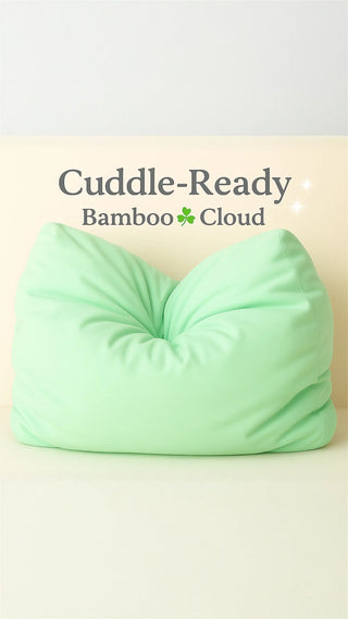 Breakup Gift Pillow – Mint Mirage “Zen Zaddy” | Cloud Technology™ Comfort Pillow for Anxiety, Bedtime, and Self-Care Healing Claire De Lune | The Cloud Technology Pillow | The Pillow That Hugs You Back soft pillow, travel pillow, sensory gift, comfort