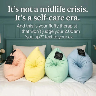 Claire De Lune Ultra Soft Blue Pillow for Daycare, Travel, and Recovery