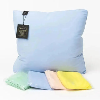Blue Claire De Lune Cloud Technology Sensory and Travel Pillow, Ultra Plush and soft with cloud case color options.