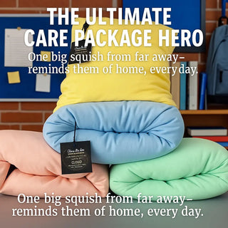 Claire De Lune Cloud Technology Pillow – Majestic Blue Bamboo | Travel, Sensory, IVF, Dorm, Baby Shower & Bridesmaid Gift | Ultra Plush, Shapeable, Soft My Store