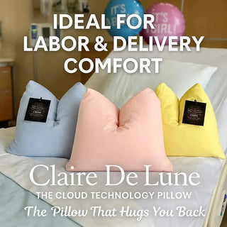 Labor and Delivery Pillows by Claire De Lune Cloud Technology