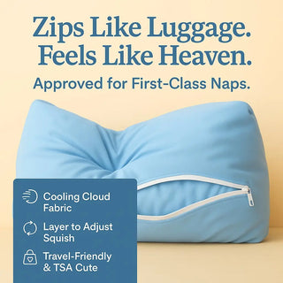 The Tiny Travel Cloud – The Kids Pillow That Hugs Them Back Claire De Lune | The Cloud Technology Pillow | The Pillow That Hugs You Back soft pillow, travel pillow, sensory gift, comfort