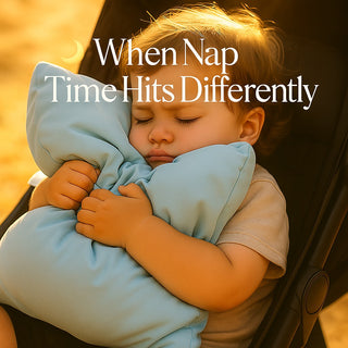 First Class Feelings (Blue Travel Pillow)