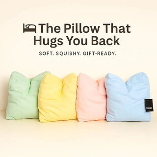 Breakup Gift Pillow – Mint Mirage “Zen Zaddy” | Cloud Technology™ Comfort Pillow for Anxiety, Bedtime, and Self-Care Healing Claire De Lune | The Cloud Technology Pillow | The Pillow That Hugs You Back soft pillow, travel pillow, sensory gift, comfort