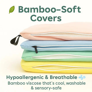 Daycare pillow washable cloud pillowcases by claire de lune cloud co breathable cooling cased