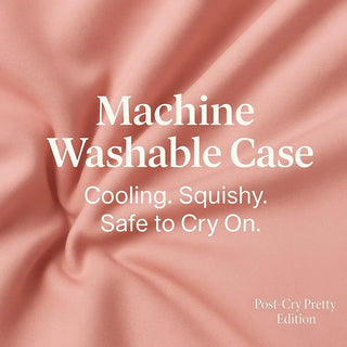 Ballerina Pink Cloud Pillow Cover – 16x16 Travel & Sensory Case | Claire De Lune My Storesoft pillow, travel pillow, sensory gift, comfort