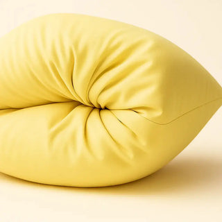 Lemon Drop Cloud Pillow – Ultra Soft Bamboo Travel & Gift Pillow by Claire De Lune My Storesoft pillow, travel pillow, sensory gift, comfort