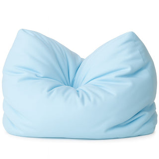 Claire De Lune Cloud Co. Tiffany Inspired Blue Soft and Squishy  Bamboo Cloud Pillow.