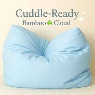 Tiffany Inspired Blue Cloud Pillow – Ultra Soft Bamboo Travel & Gift Pillow by Claire De Lune My Storesoft pillow, travel pillow, sensory gift, comfort