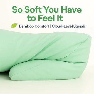 Mint Mirage Cloud Pillow Cover – 16x16 Travel & Sensory Case | Claire De Lune My Storesoft pillow, travel pillow, sensory gift, comfort