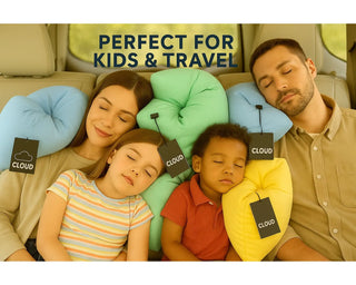 Preschool Nap Time Essential – Daycare Comfort Pillow with Case