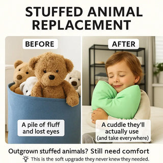 Stuffed Animal Replacement – Soft Bamboo Pillow for Emotional Comfort